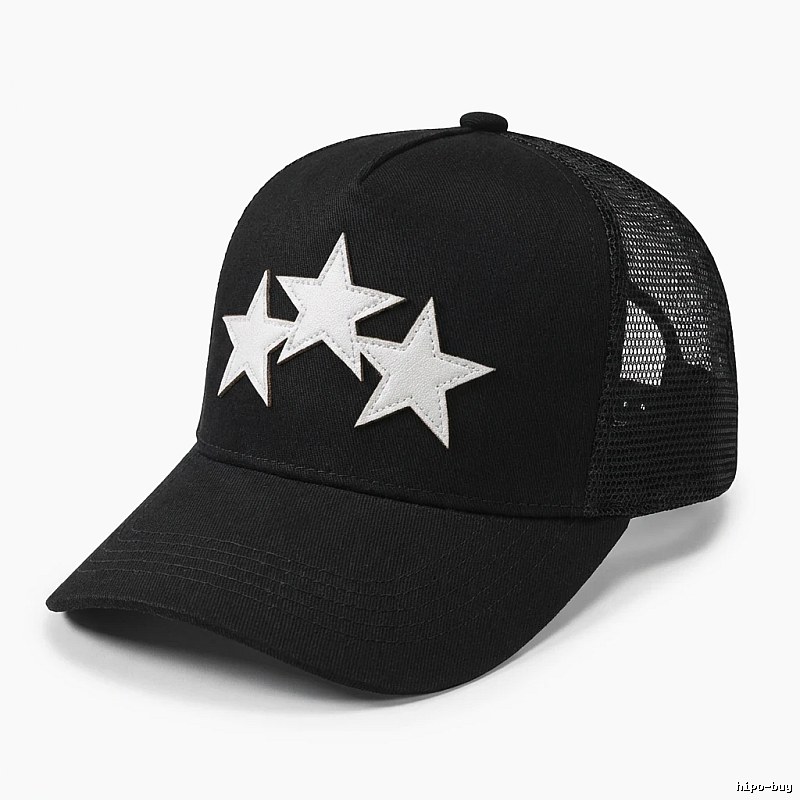 AMIRI Starry Trendy Cool Black Hat