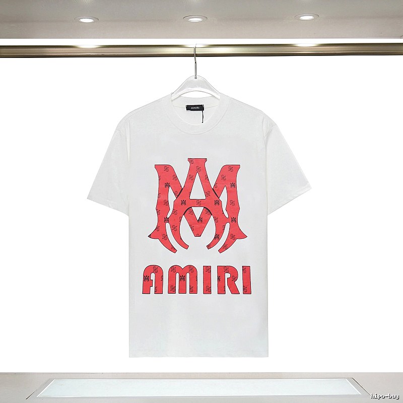 Amiri Weekend Graphic T-shirt White Blue Amiri for Weekend Wear