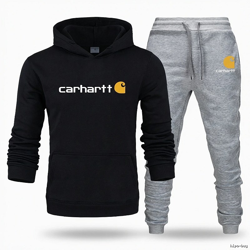 Carhartt casual style black and gray suit