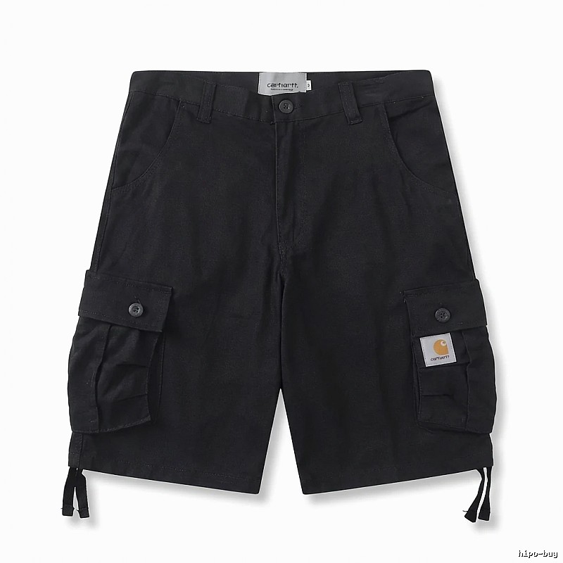 Carhartt workwear style black shorts
