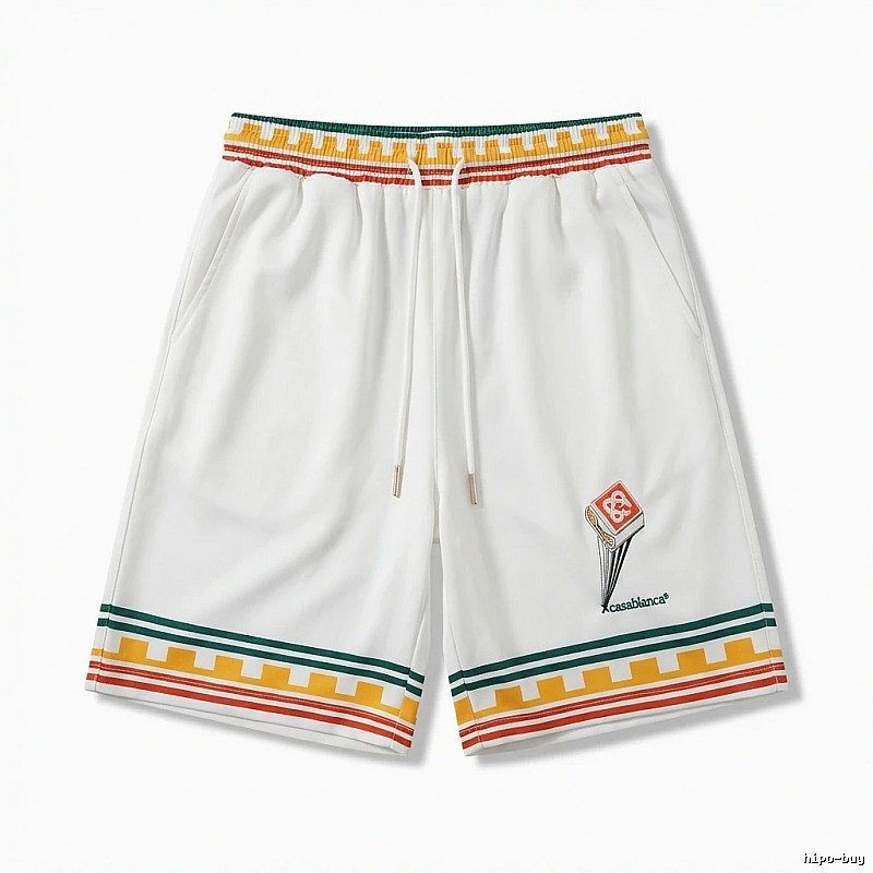 Casablanca retro style white shorts