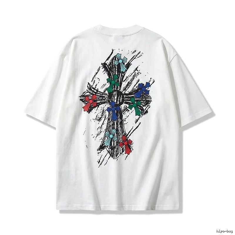 Chrome Hearts Graffiti Style White T-shirt