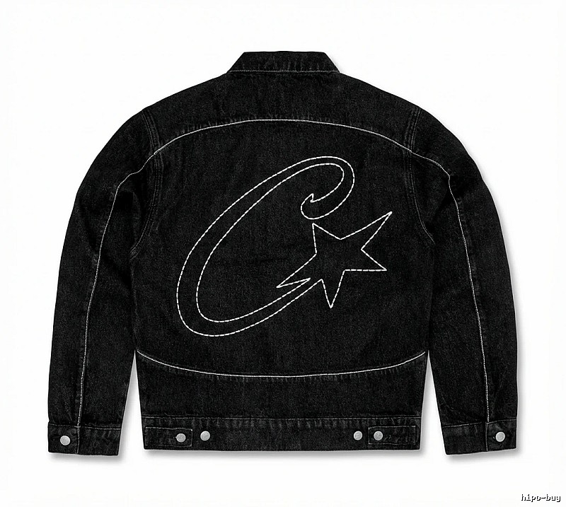 Corteiz black denim jacket