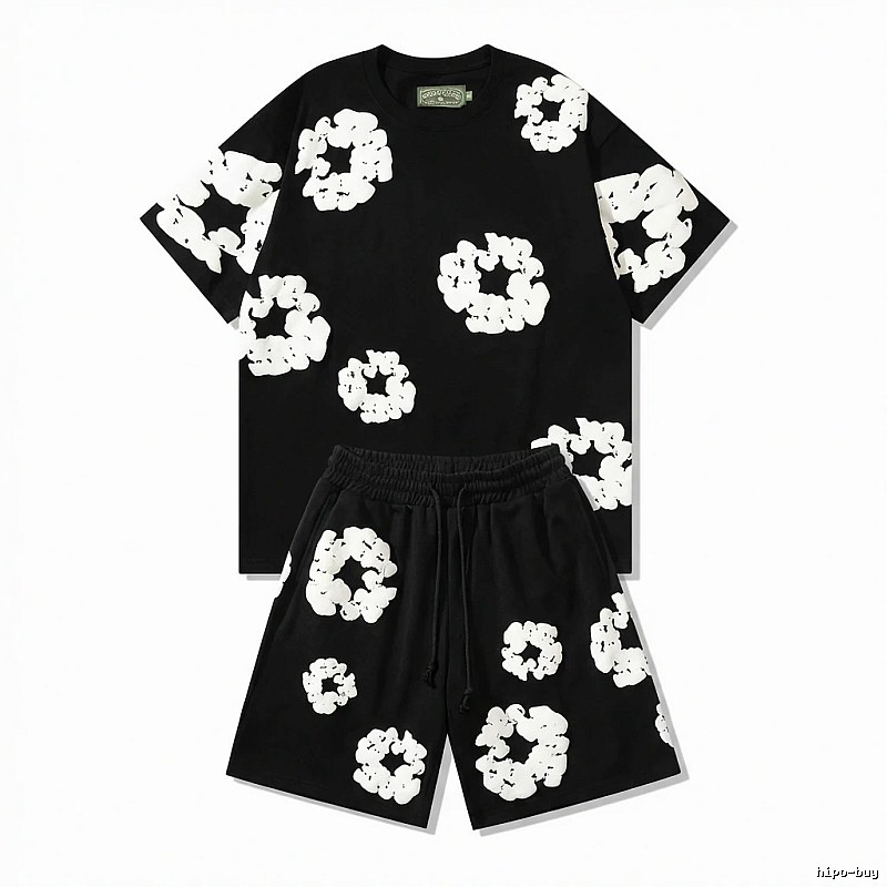 DENIM TEARS Printed Casual Style Set