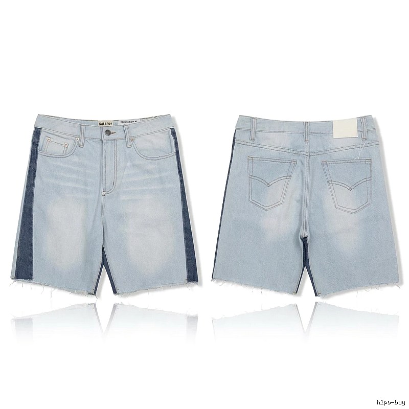 Gallery Dept denim-style light blue shorts