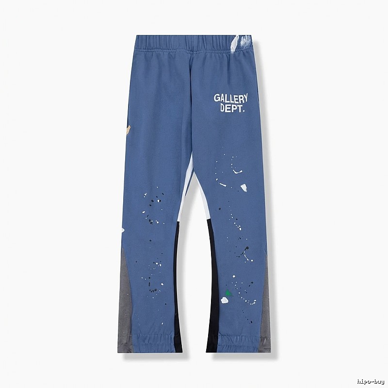Gallery Dept Graffiti Style Blue Pants