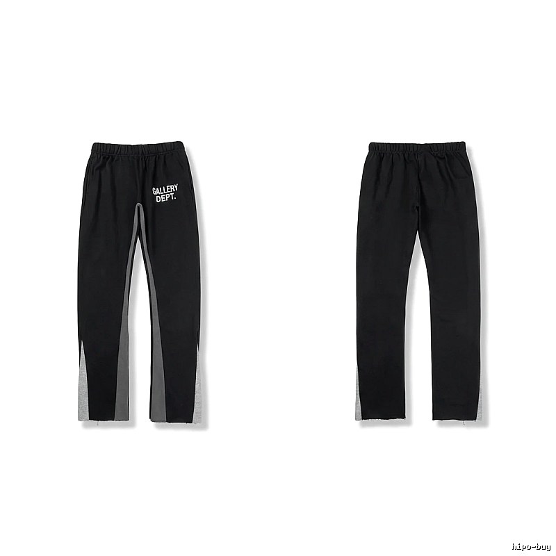 Gallery Dept. Patchwork Style Black Trousers