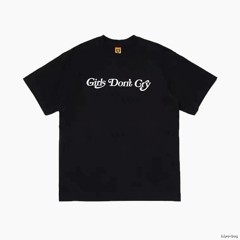 HUMAN MADE Co-branded Vintage Style Black T-Shirt
