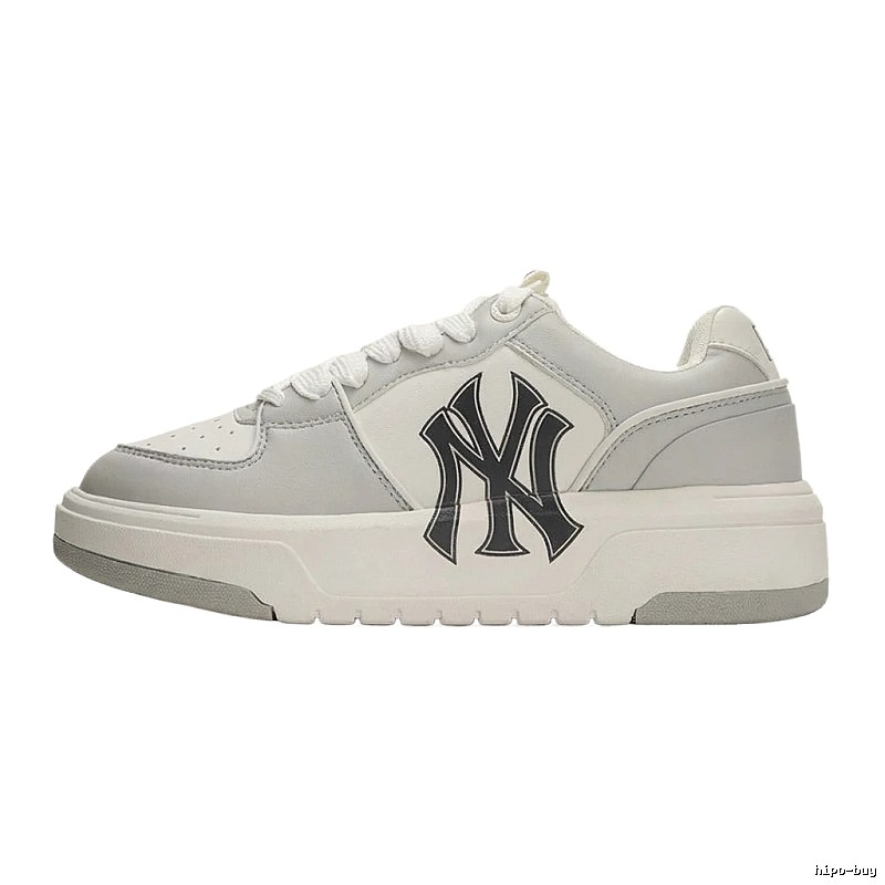 MLB NY Series Vintage Style Gray and White Shoes