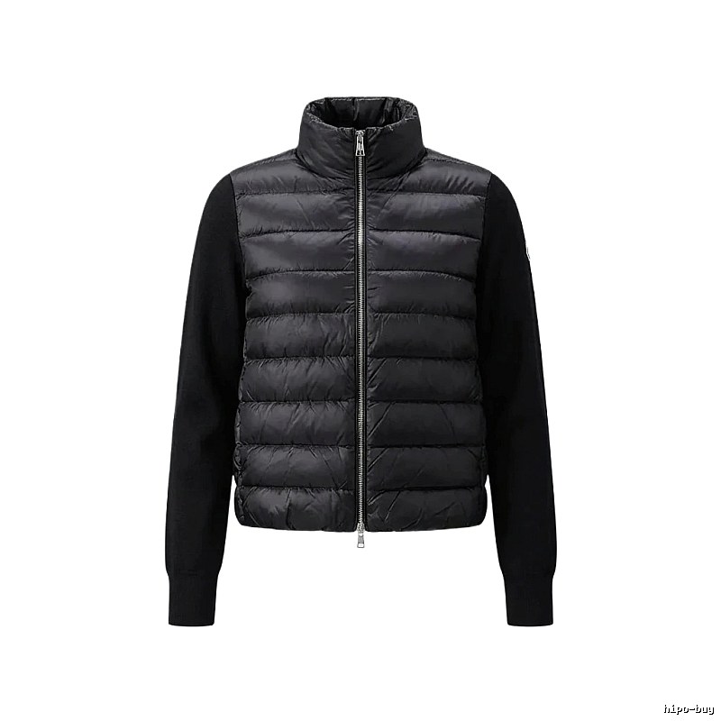 Moncler black fashionable down jacket