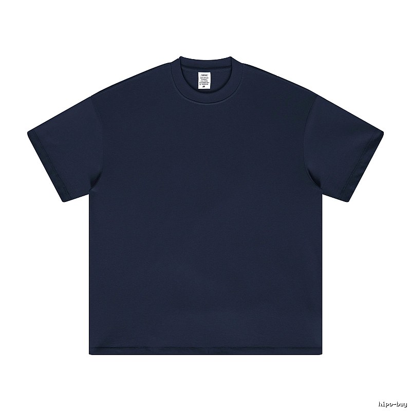Monogram Plain white T-shirt Minimal White Short for Layered Styling
