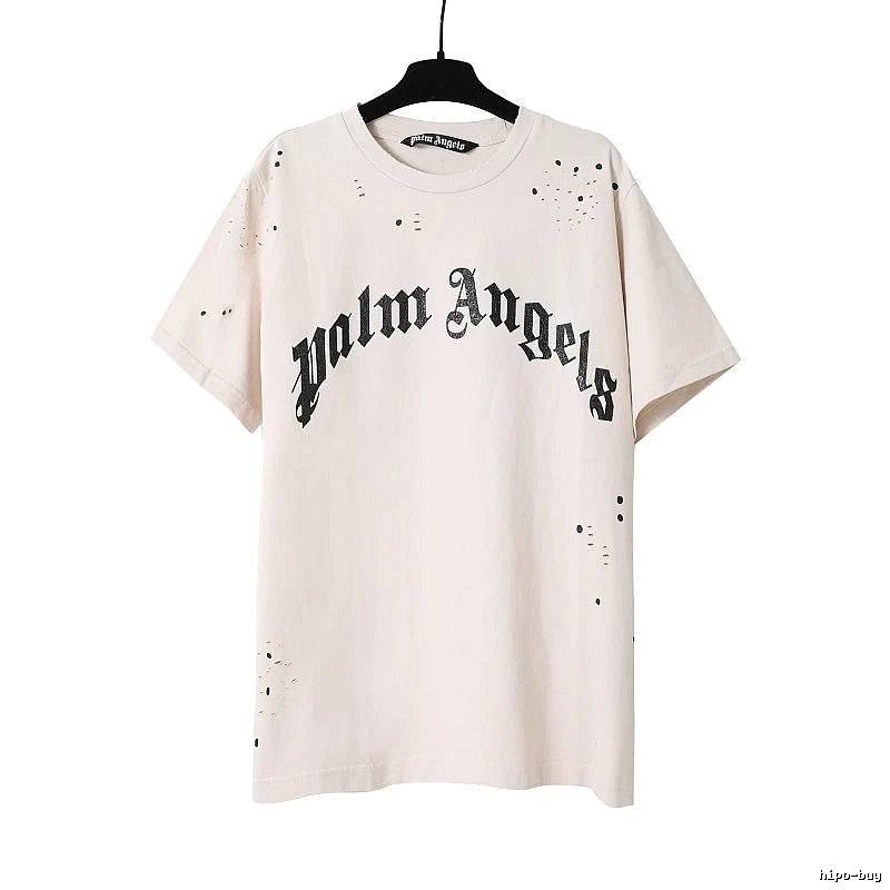 Palm Angels Sport Logo T-shirt White Palm Tree for Warm Weather
