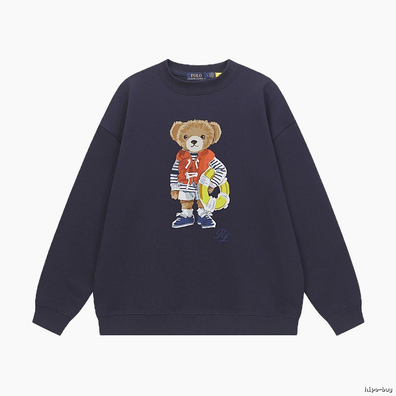 Ralph Lauren Bear Navy-style Sweatshirt