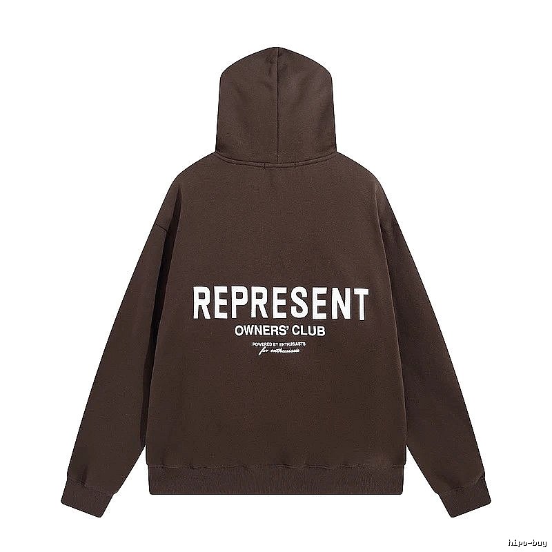 Represent Lightweight Owners Club hoodie Navy Large Represent for Trend Styling