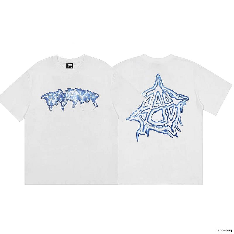 Revenge White Skull Graphic T-Shirt Downtown Style