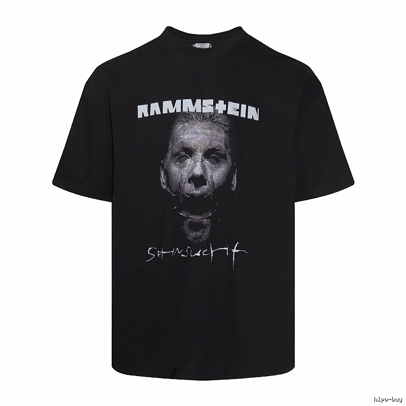 Streetwear Statement graphic T-shirt Black Colorful Lucky with Logo Accent
