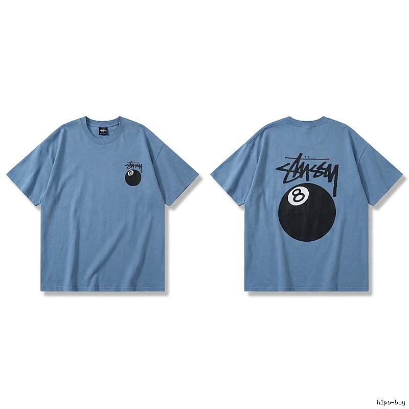 Stussy 8-ball blue T-shirt