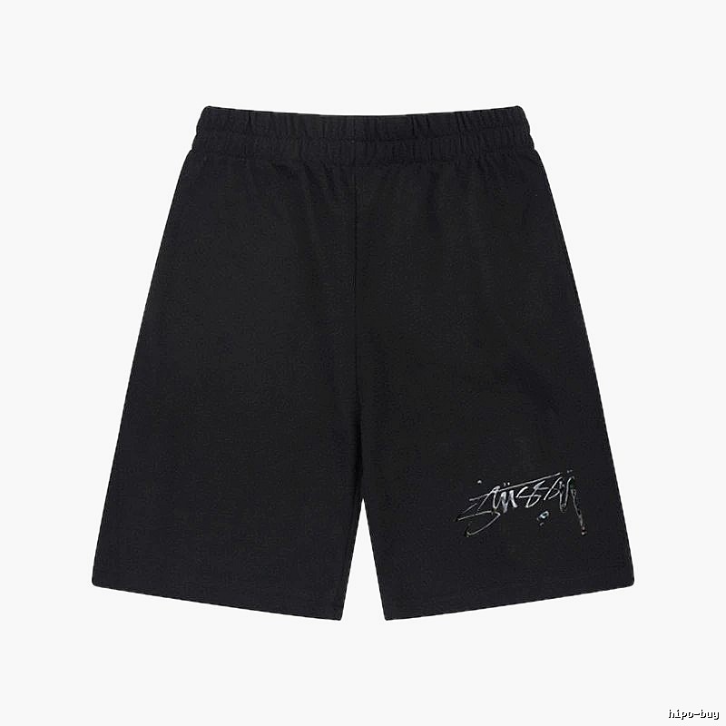 Stussy Basic Style Trendy Black Shorts