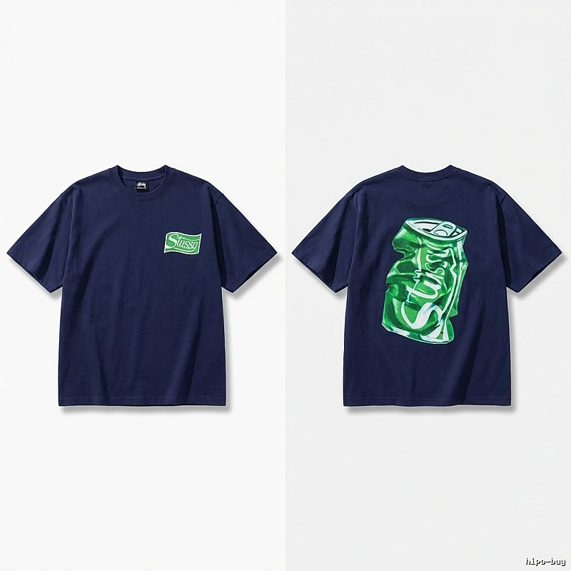 Stussy Cola Print Short-Sleeve T-Shirt
