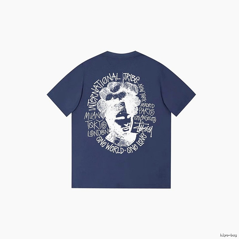 Stussy Sport Graphic T-shirt Black White Stussy for Collection Drops