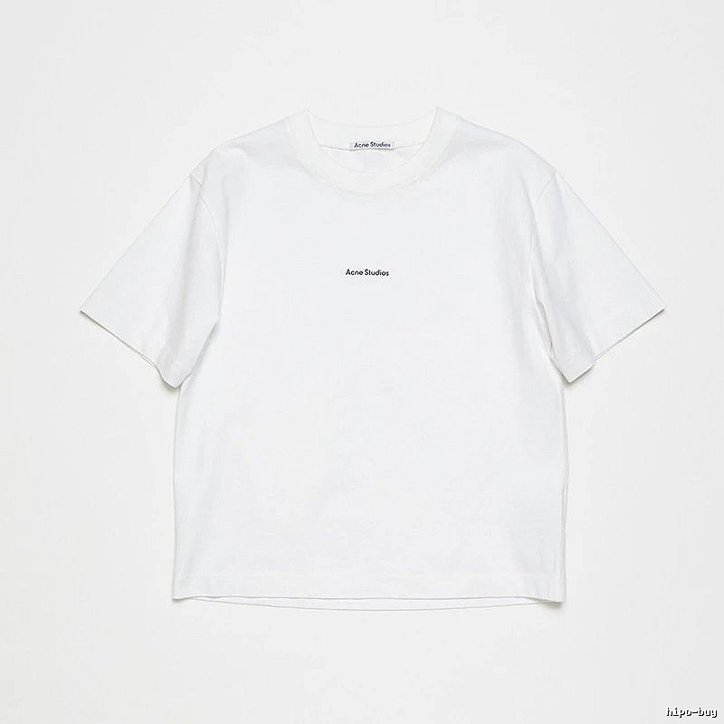 Acne Studios 2090-80 White Style Ac908042 Stockholm Logo T-Shirt Statement Graphic