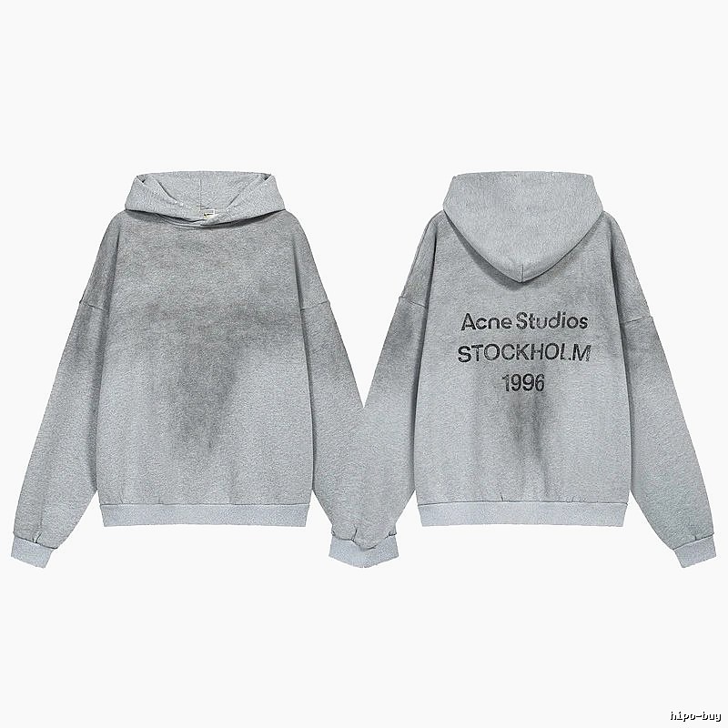 Acne Studios Casual Stockholm hoodie Dark Acne Studios for Streetwear Looks