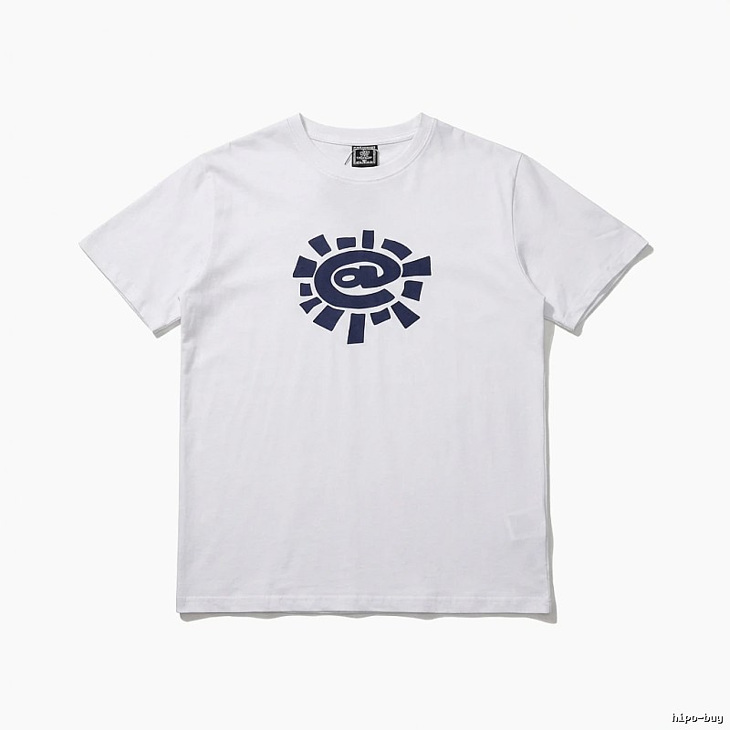 ADWYSD Printed Simple White T-shirt