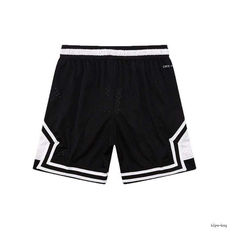 AJ Sporty Black and White Shorts