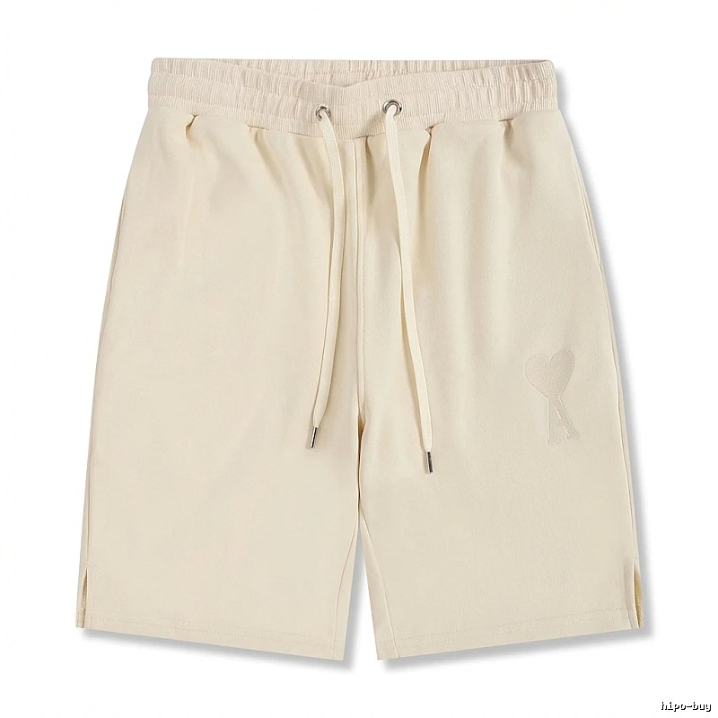 AMI casual style off-white shorts