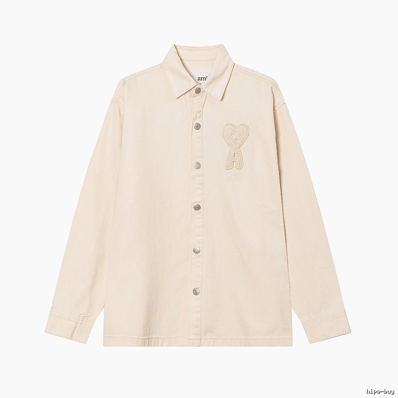 AMI Embroidered Love Style Shirt