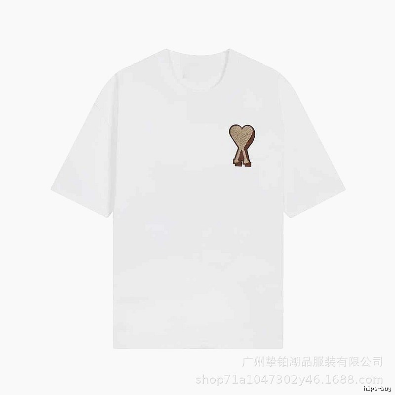 AMI Love Simple White T-shirt