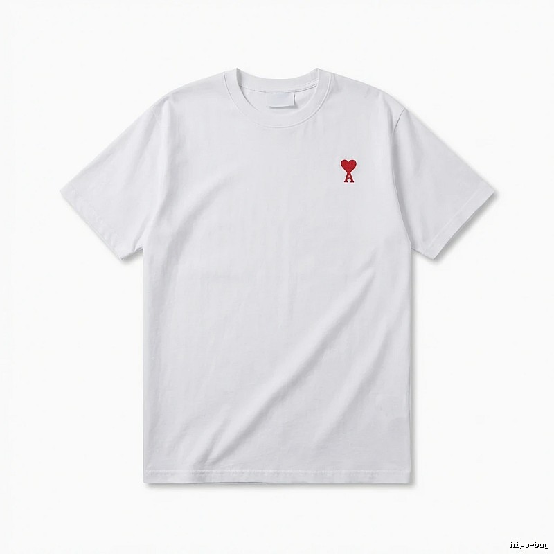 AMI Love Simple White T-shirt