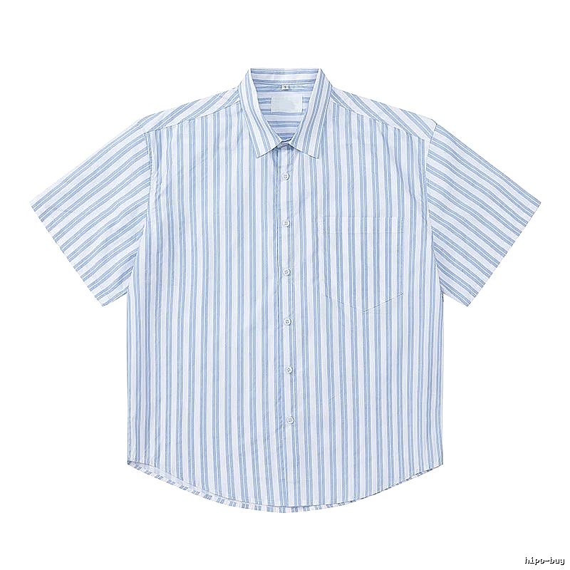 AMI Stripe Minimalist Style Shirt