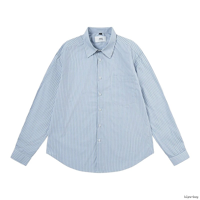 AMI Stripe Minimalist Style Shirt