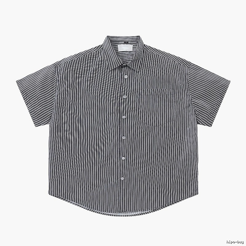 AMI striped retro-style shirt