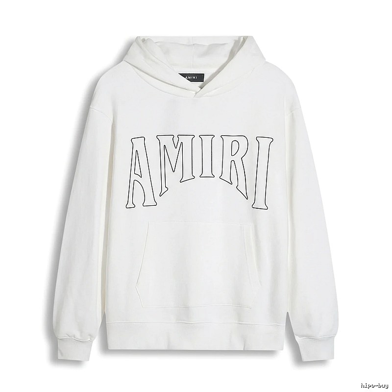 AMIRI Alphabet Style White Sweatshirt