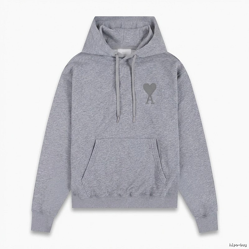 AMIRI Love Collection Grey Hoodie