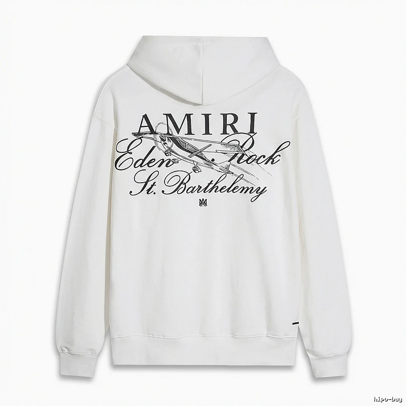 AMIRI Printed Casual White Sweatshirt