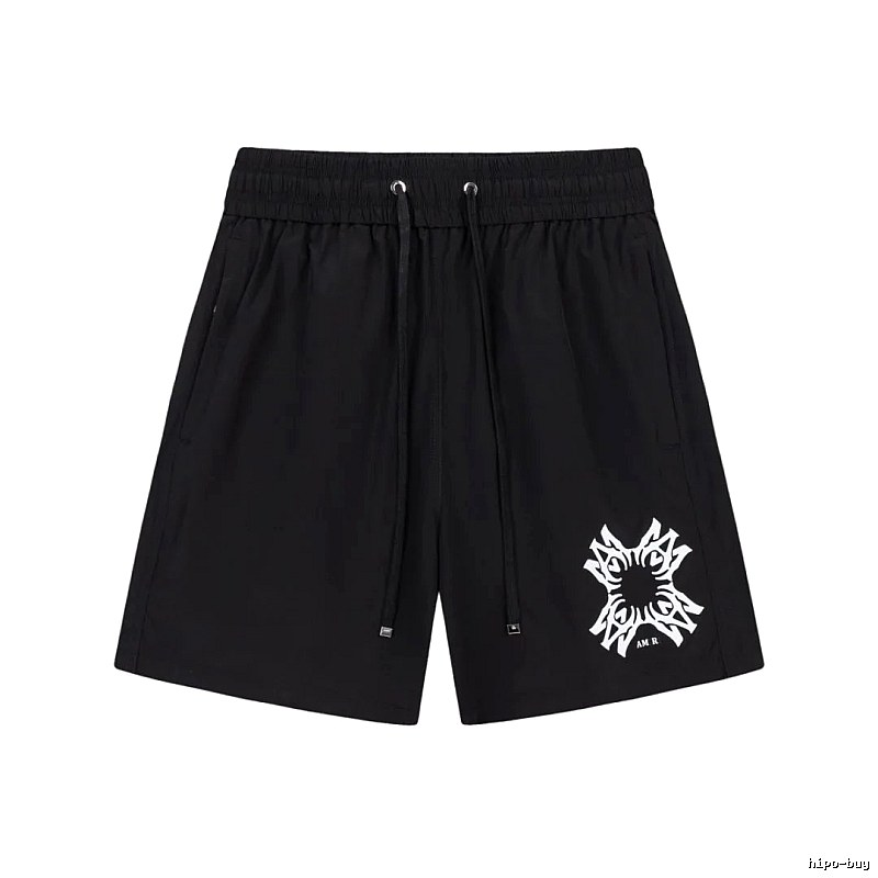 AMIRI Trendy and Cool Style Black Shorts
