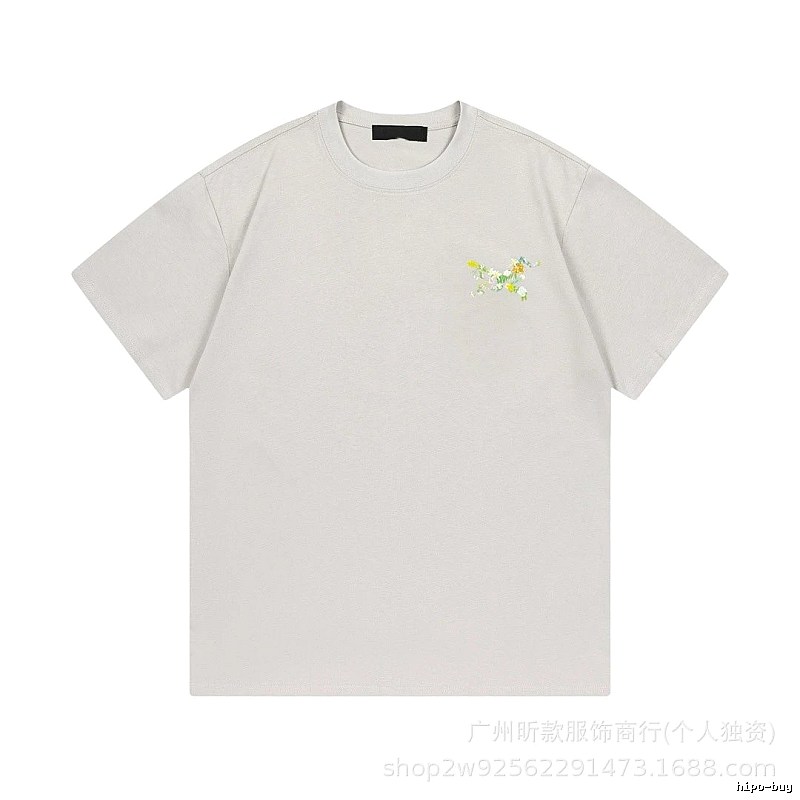 Arc'teryx Casual Light Grey Floral Short-sleeve T-shirt