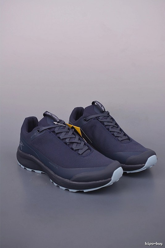 Arc'teryx Navy Blue Trail Sneakers and Treaded Trail Sole