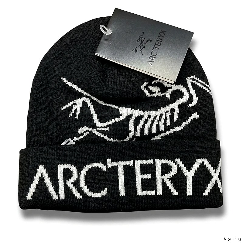 Arc'teryx Printed Black Beanie