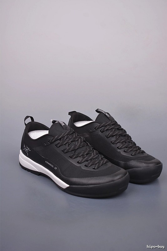 Arc'teryx Trail Sneakers with Technical Upper in Black and White