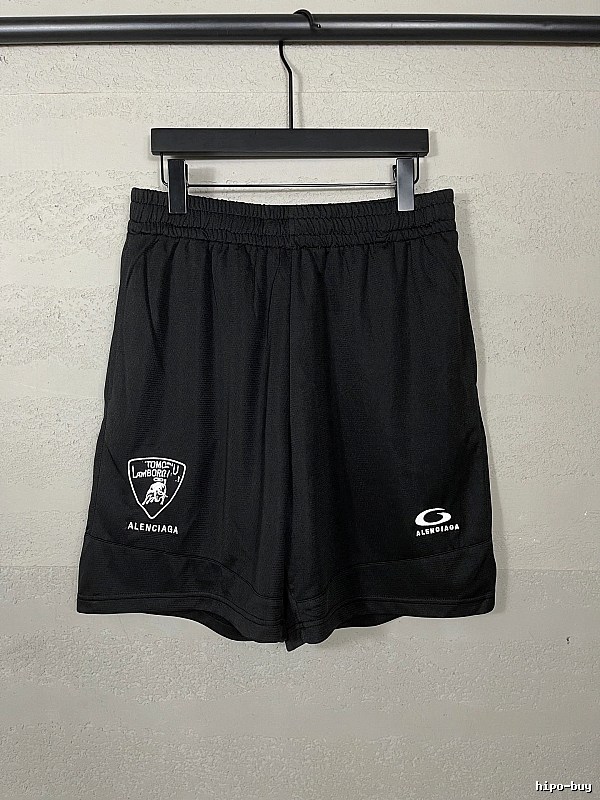 Balenciaga casual style black shorts