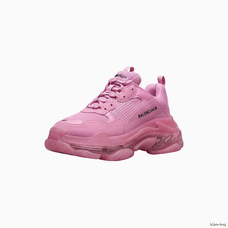 Balenciaga dad-style pink shoes