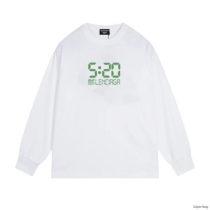 Balenciaga digital-style white T-shirt