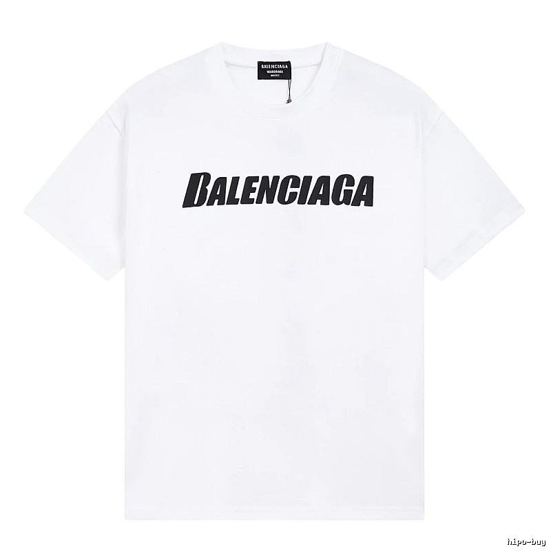 Balenciaga minimalist white T-shirt