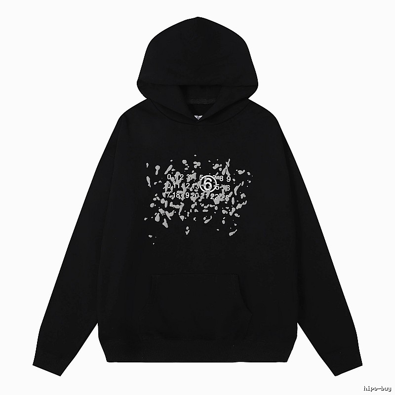 Balenciaga Monogram Logo hoodie Black Pullover Small for Layered Styling