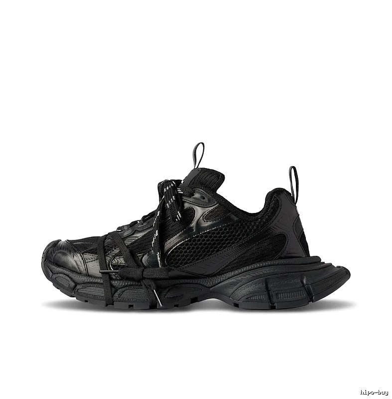 Balenciaga retro black sneakers
