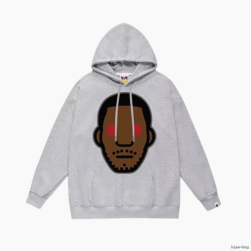 Bape Ape Grey Hoodie